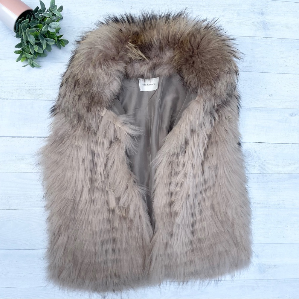 Yves Salomon Real Fur Vest 40
